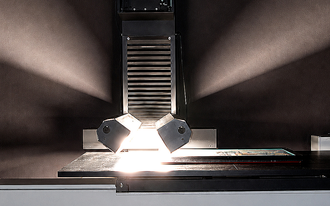 Cruse Scanner mit gerichteter Beleuchtung